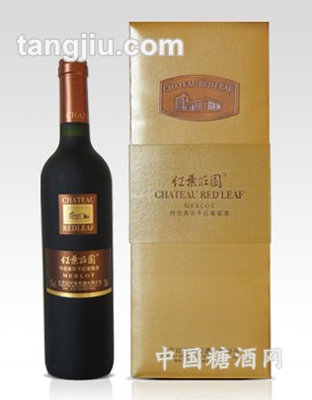 红叶庄园特选美乐干红葡萄酒