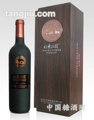 红叶庄园特选马瑟兰干红葡萄酒
