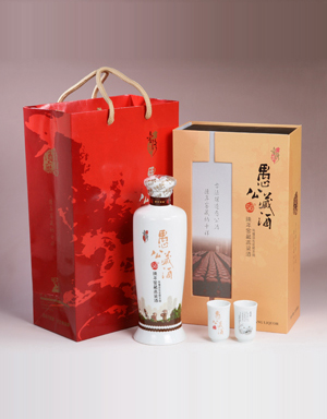 愚公藏酒陈年窖藏高粱酒礼盒