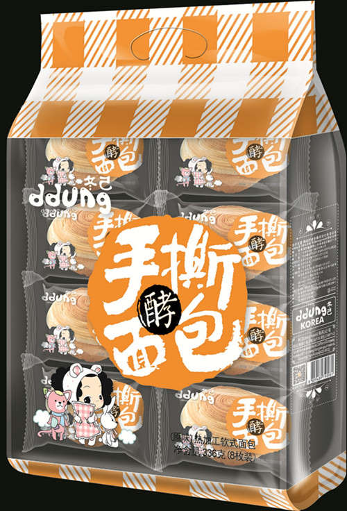 供应336g酵母手撕面包（原味）袋装