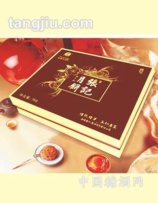 张记大月饼礼盒装3000克