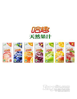 哈趣天然果汁饮料