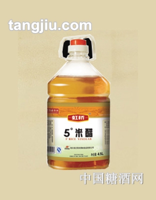 虹桥5度大桶米醋4500ml