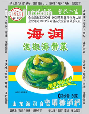 泡椒海带菜150g
