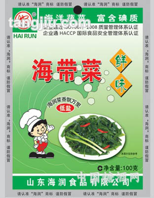 鲜味海带菜100g