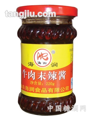 牛肉末辣酱