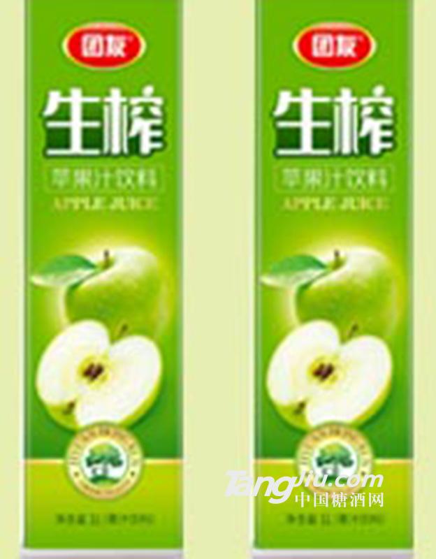团友苹果汁饮料1L