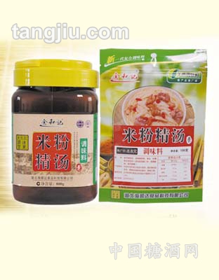 米粉清汤膏状