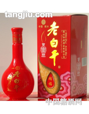 485ml的鸿福盈门白酒