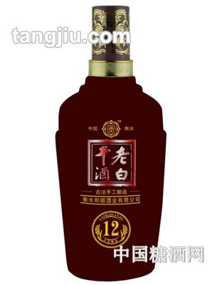 衡酒老白干古酿十二年500ml