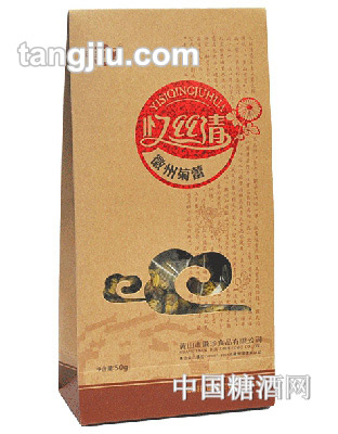 忆丝清徽州菊锡纸袋50g