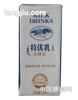 汇甜特优乳健康奶250ml