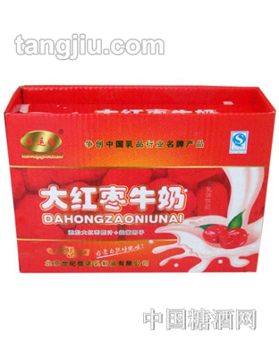 旺运娃大红枣牛奶礼盒装