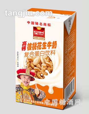 皇世高钙核桃花生牛奶复合蛋白饮料250ml