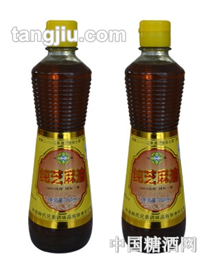 韩氏纯芝麻油360ml