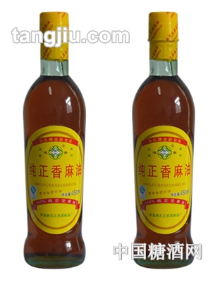 韩氏纯正香麻油450ml