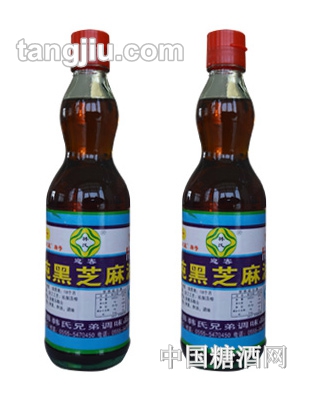 韩氏纯黑芝麻油400ml