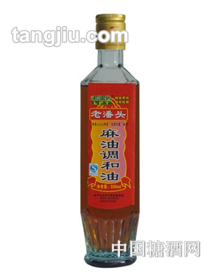 老潘头麻油调和油320ml