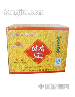 皖香宝芝麻油418ml箱装