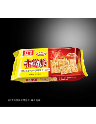 红了非常脆饼干 辣子鸡味