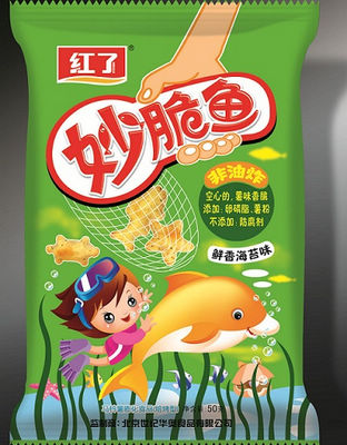 红了妙脆鱼鲜香海苔味