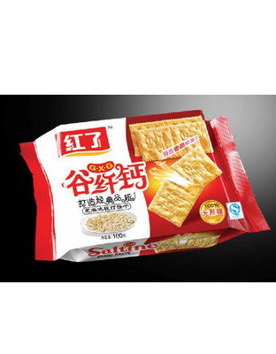 谷纤钙芝麻味苏打饼干