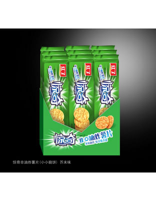 惊奇非油炸薯片（小小脆饼） 日式芥末味