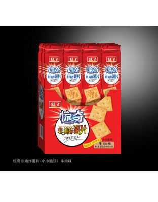惊奇小小脆薯片牛肉味