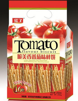 红了脆美香棒棒饼 番茄味