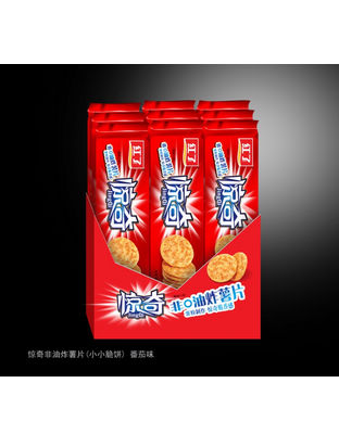 惊奇非油炸薯片（小小脆饼） 番茄味
