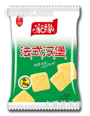 家缘102g汉堡（鸡肉味）