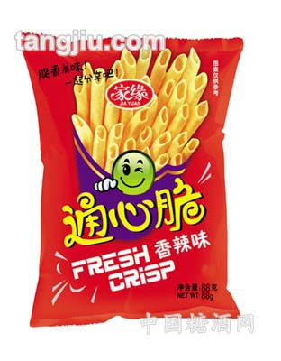 家缘88g通心脆（香辣味）