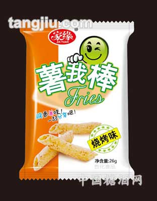 家缘26g薯我棒（烧烤味）