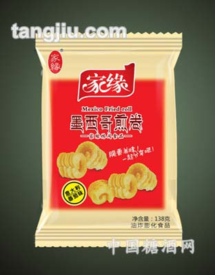 家缘138g墨西哥煎卷（番茄味）