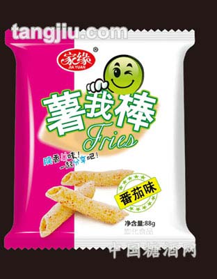 家缘88g薯我棒（番茄味）