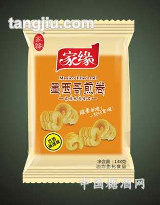 家缘138g墨西哥煎卷（烧烤味）