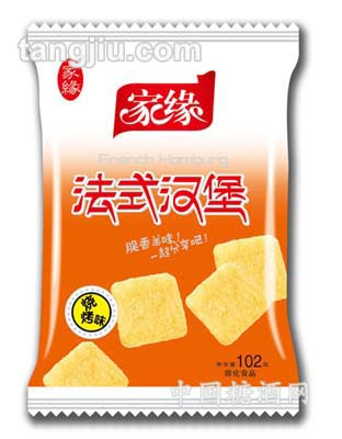 家缘102g汉堡（烧烤味）