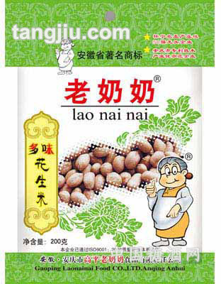 老奶奶200g多味花生米