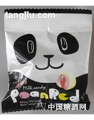 雅佳小熊猫鲜乳球软糖