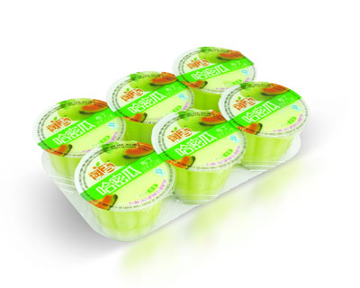 汕头市华乐福 供应淘吉720g装布丁（哈密瓜味）