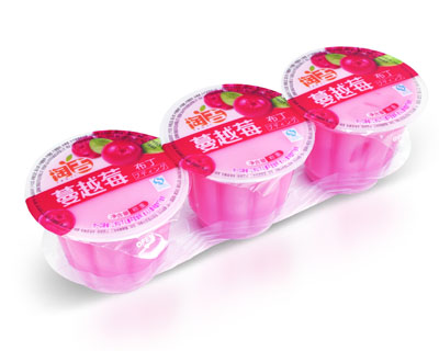 供应淘吉360g装布丁（蔓越莓味）