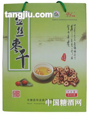 华硕金丝枣干礼盒840g