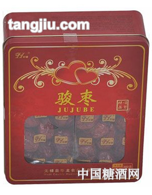 华硕骏枣铁盒300g