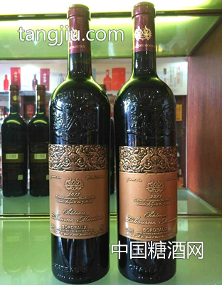 法国木桐重锥干红葡萄酒