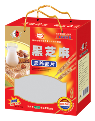 黑芝麻营养麦片礼盒