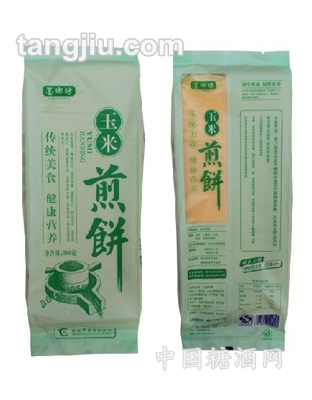 山东滕州煎饼玉米煎饼500g