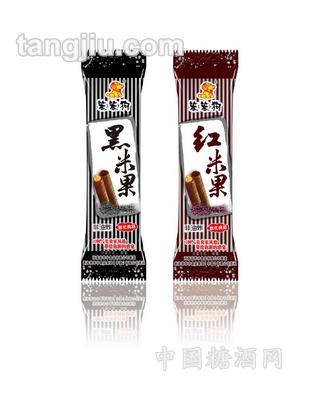 黑红米果