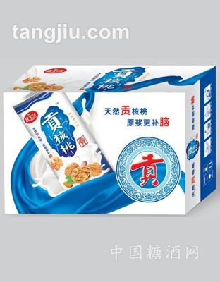 天然贡核桃露纸箱
