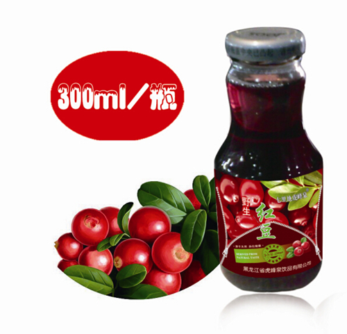 虎峰泉红豆果汁饮料300ml