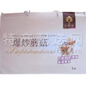 【惠宾特产连锁】    休闲食品爆炒蘑菇礼盒